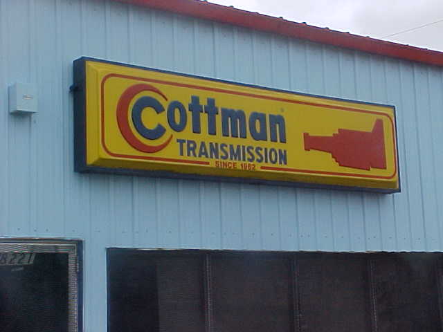 Sign service in Marrero for Cottman Transmission